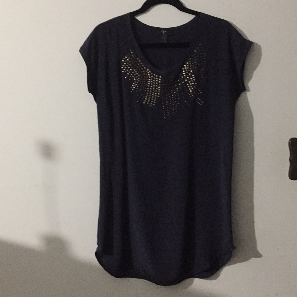 Beautiful gold stud blouse